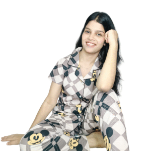 Dimo’s women printed Night dress