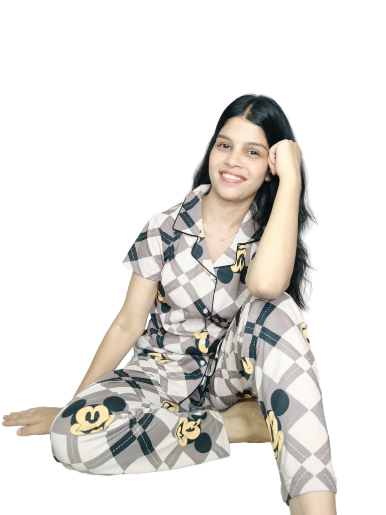 Dimo’s women printed Night dress